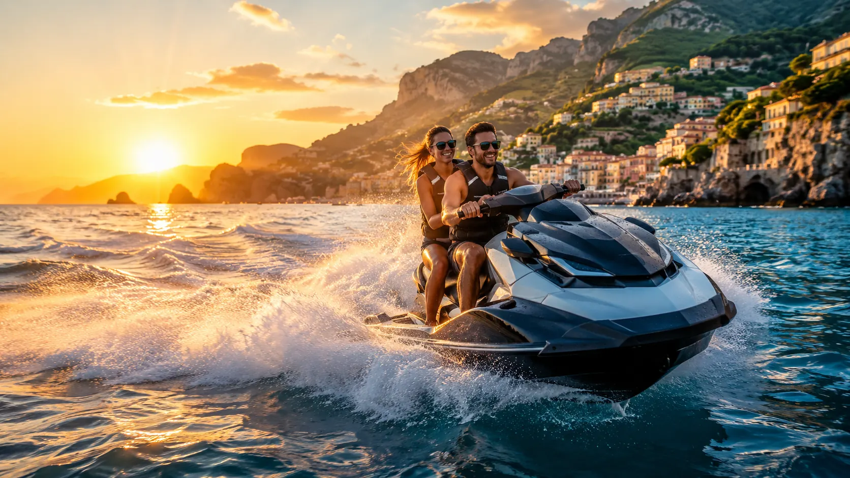 Arrivo al tramonto lungo la costa orientale vicino a Riposto